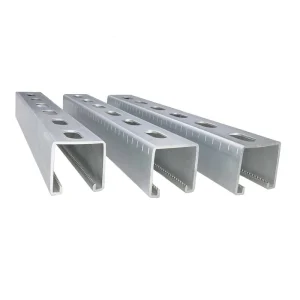 Z275 Galvanized Steel C Channel 100×50 120×50 160×60 200×75 0.1-2.5mm SGCC SGCH DX51D Factory