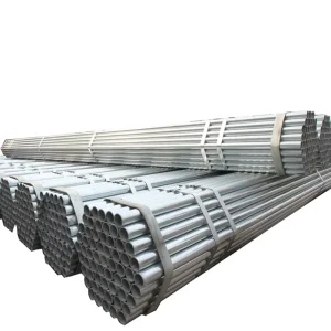 Z30 Z70 Z210g Steel Hollow Section Galvanized Steel Round Pipe Tube for Construction Galvanized Greenhouse Pipes