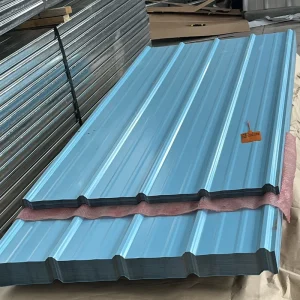 Z500 Z275 Galvanised Steel Sheets Coloured Corrugated Roofing Panels Building Decoration Panels