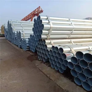 Z80 Hot Dipped Galvanized Iron Pipe Astm A135 A795 ASTM A53 Galvanized Frame Greenhouse Steel Pipe 1 1/2″ Structure Steel Pipe