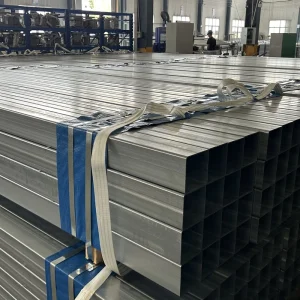 ZAM Coated Rectangular Steel Tube 50mm*100mm OEM Manufacturer