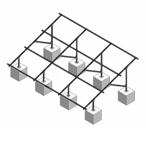 ZAM Steel C Channel Ground Solar Mounting System Self-Healing Corrosion Resistant for PV Farm