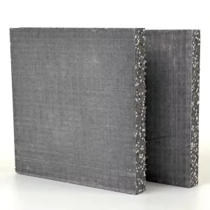ZJT Brand A1 Grade Fireproof Rock Wool Board Modern Design Thermal Insulated Wall Panel Lightweight Sandwich Panels