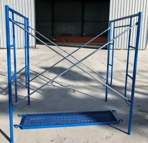 ZXZY Brand Made China Customizable Industrial Q235 Galvanized Foldable Corrosion resistant H Frame Scaffolding Trestle Platform