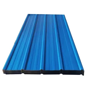 Zinc Coated Galvanized Corrugated Steel Sheet Roofing Sheet Colorful Roof Panels