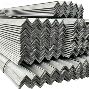 Zinc Coated Steel Angle Bar for Manufacturing and Structural Fabrication Projects