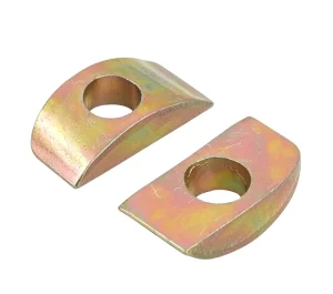 Zinc Plated Arch Saddle Fastener CNC Machined Elastic Fitting Custom Industrial Hardware Spare Connection Assembly Accessories