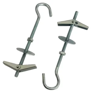 Zinc-Plated Butterfly Toggle Anchor Bolt Spring Plasterboard Toggle Wall Anchors