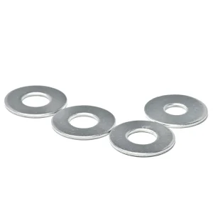 Zinc Plated Carbon Steel Flat Washer M3-M24 DIN 125A for Machinery and Industrial Assembly