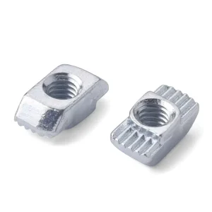 Zinc Plated Carbon Steel M3 M4 M5 M6 Hammer Head Fastener Nut T Slot Nut For Slot 8 Aluminum Profile