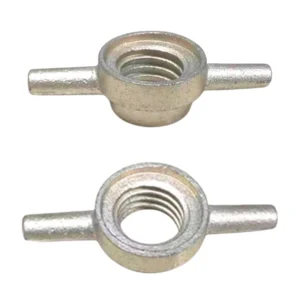 Zinc Plated Scaffolding Wing Nut Anti Rust Screw Jack Accessory