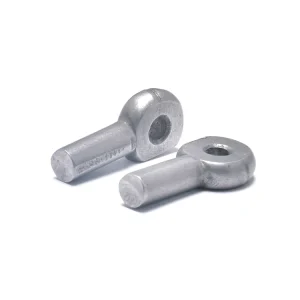 Zinc Plated Solid Eye Bolt for Heavy Machinery Arms and Automated Robotic Joints