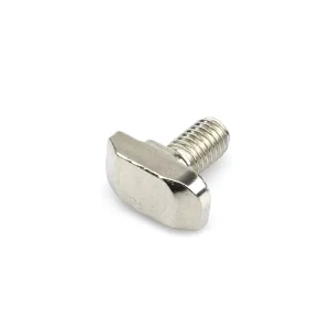 Zinc Plated T Bolt Fastener With Flat Head Design for Industrial Racking Systems