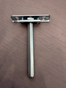 Zinc Plated T-Shaped Hidden Shelf Bracket, Concealed Floating Shelf Support