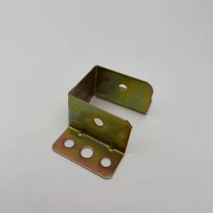 Zinc Plated U Shaped Bed Bracket, Carbon Steel Furniture Connecting Bracket for Bed Frame