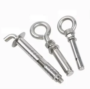 Zinc plated Expansion Bolt with Hook eye (extended Length) M6 M8 M10M20