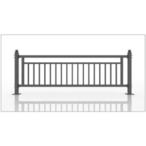 aluminium iron stainless steel for picket fence balcony railings weifang china factory