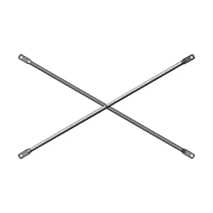 building construction mobile steel scaffolding cross brace bar