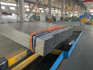 kw Steel Galvalume Galvanized Square and Rectangular Steel Pipes Z180 Galvanized Rectangular Tube