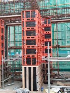 metal formwork for columns