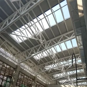 High Performance Light Weight Steel Structure Truss for Student Gym Building