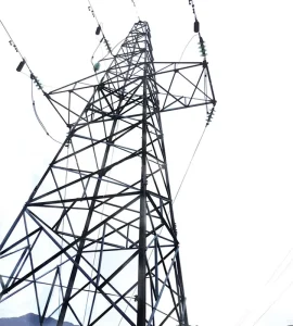 transmission steel tower steel lattice tower 4 legged steel tower